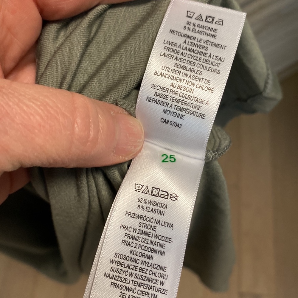 Artisan NY dress pale olive green NWT - Picture 6 of 7